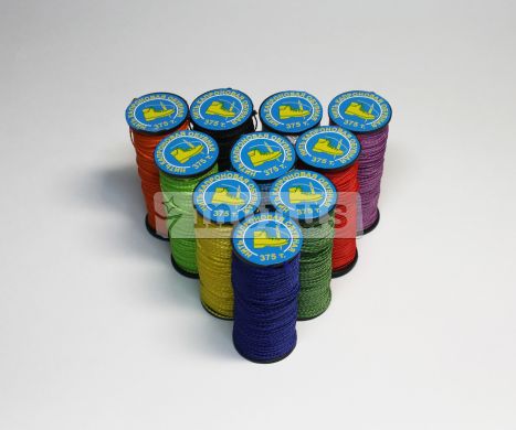 Нить капроновая "№375 Текс" цветные, 10шт
