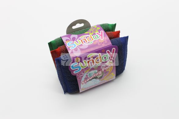 Губка кухонная "Power" ТМ Sunday, 3шт