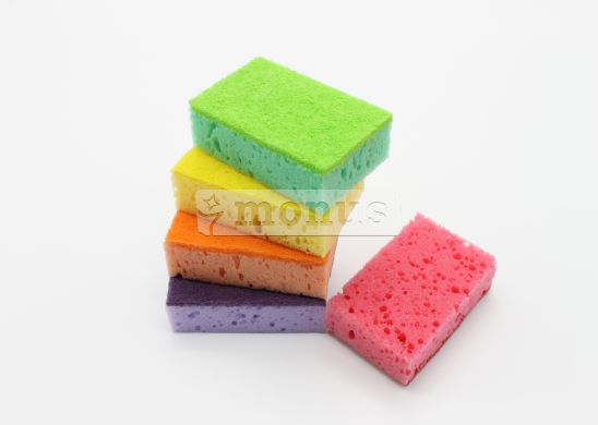 Губка кухонная "Пористая" большая, 5шт
