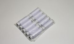 Нитки швейные "№40 средний" белые, 10шт