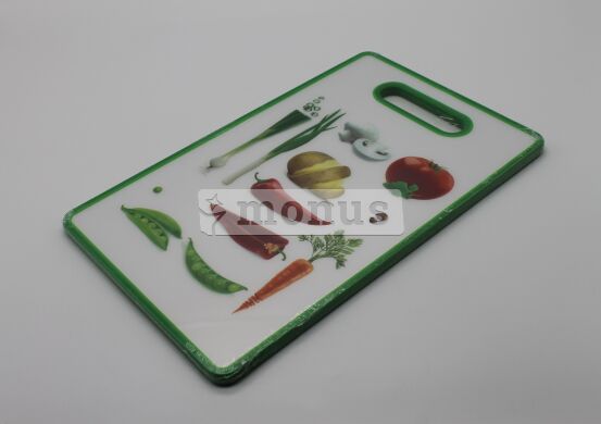 Доска кухонная "Разделочная" 20*30см прямоугольник, фрукты/овощи