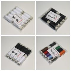 Нитки швейные "№40 оптимальный" ассорти-микс, 10шт