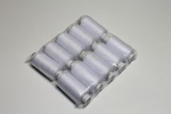 Нитки швейные "№40 большой" белые, 10шт