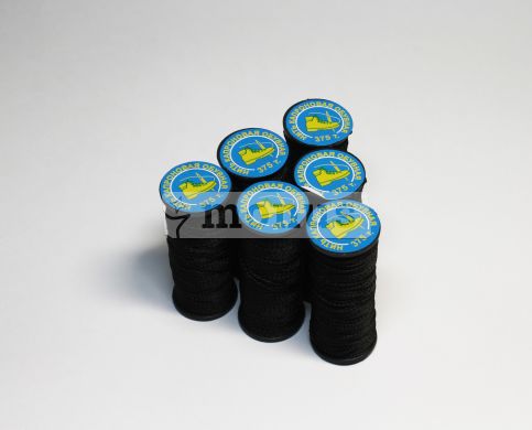 Нить капроновая "№375 Текс" черные, 10шт