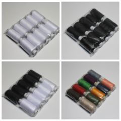 Нитки швейные "№40 большой" ассорти-микс, 10шт