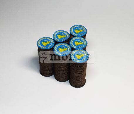 Нить капроновая "№375 Текс" коричневые, 10шт