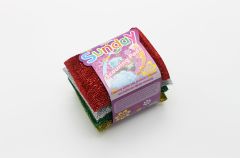 Губка кухонная "Люрикс" ТМ Sunday, 4шт