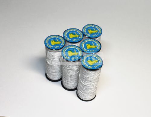 Нить капроновая "№375 Текс" белые, 10шт